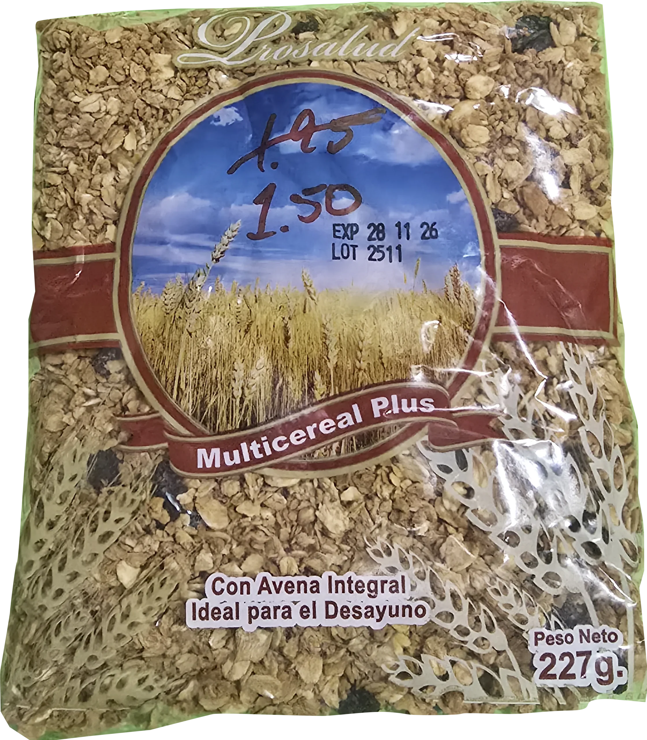 multicereal plus prosalud 227g 3