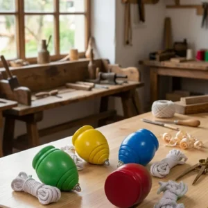 trompos de madera originales