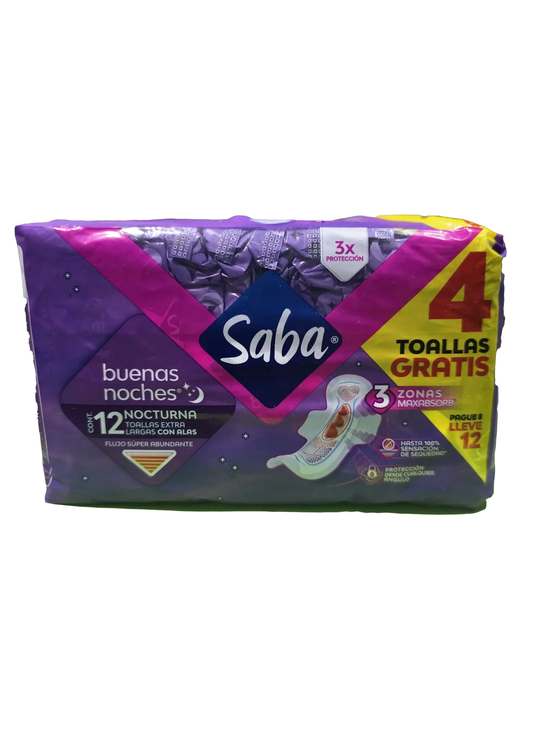 Saba nocturna morada flijo abundante, saba morada