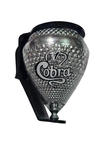 TROMPOS COMETAS Trompo cobra plateado