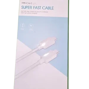 cable de carga rápida C a C 3a 65w 1