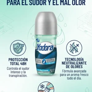 desodorante yodora rolón hombre