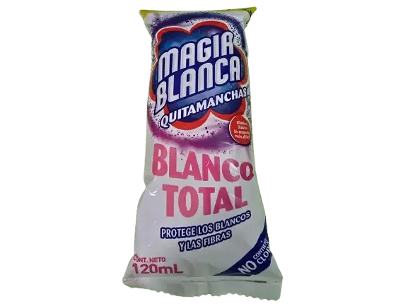 magia blanca detergente para ropa blanca cloro para ropa blanca, blanqueador, quita manchas 1