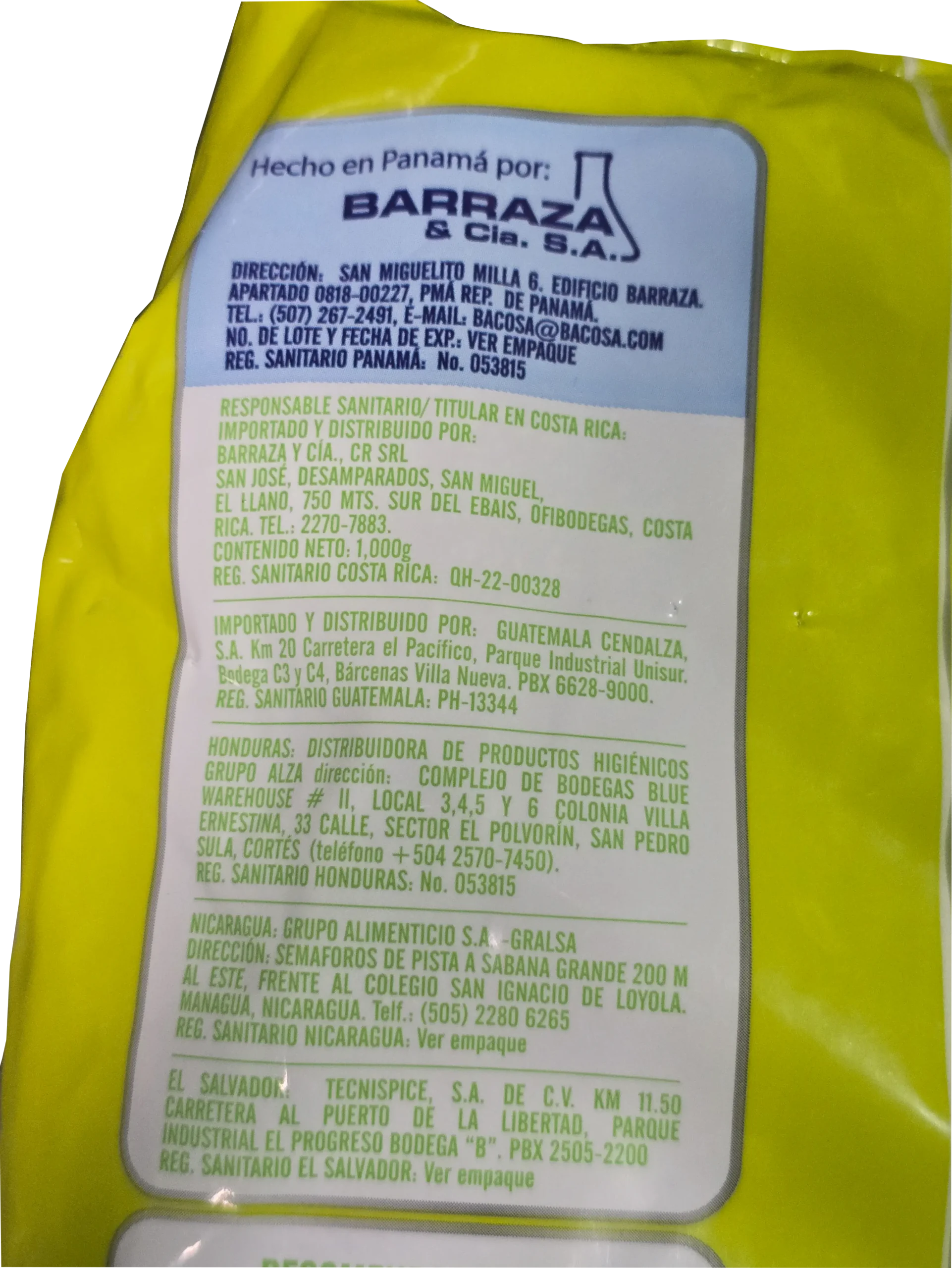 jabón en polvo spum 1000g bolsa grande 1