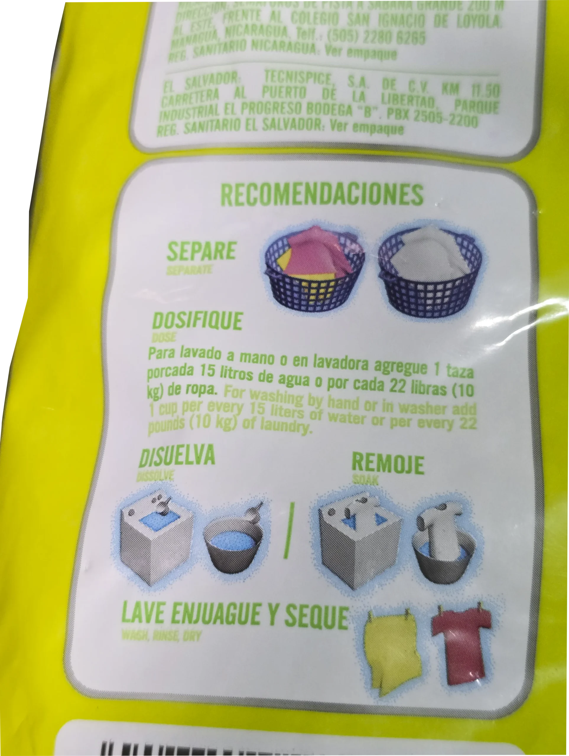 jabón en polvo spum 1000g bolsa grande 1