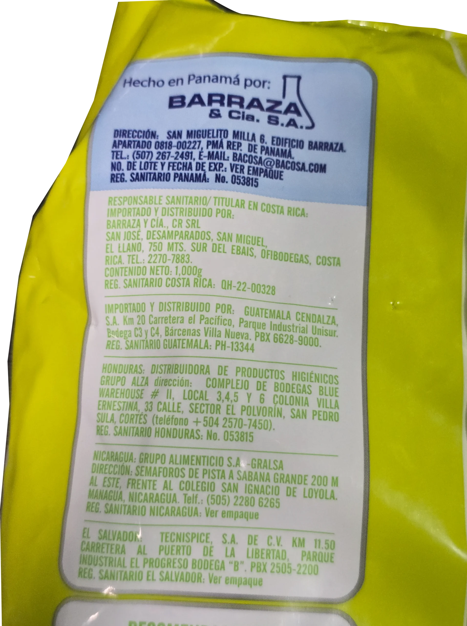 jabón en polvo spum 1000g bolsa grande 1